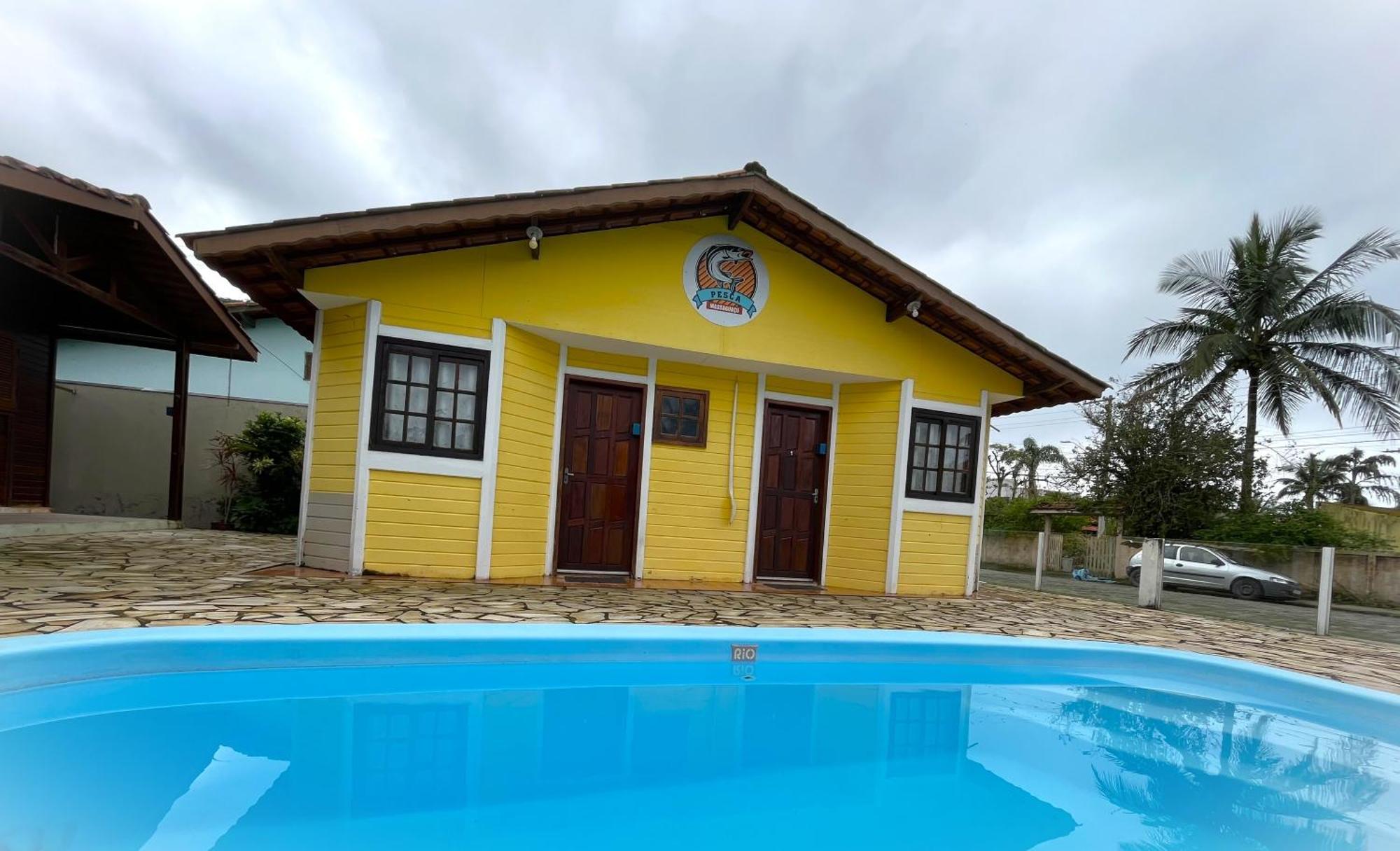 Chale Master Caraguatatuba Cond Alto Padrao Massaguacu Exteriér fotografie